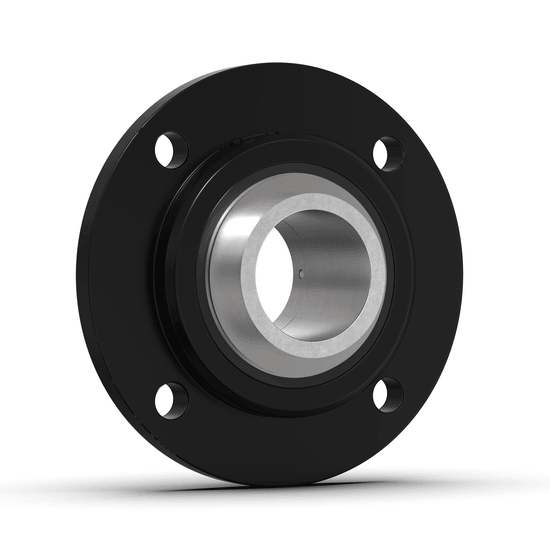 RMEO100-XL INA - Flanschlager-Gehäuseeinheit with white background