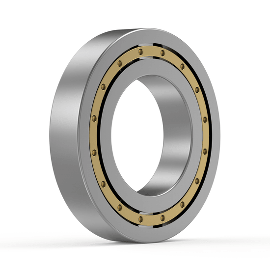 NU313 ECM/C4 SKF - Zylinderrollenlager with white background